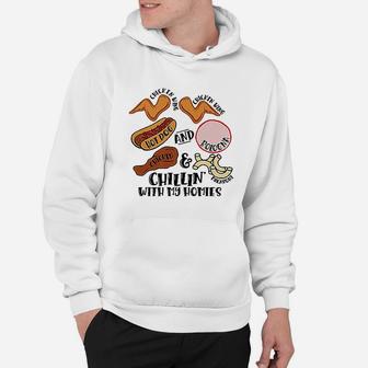 Chicken Wing Hot Dog And Bologna Hoodie | Crazezy DE