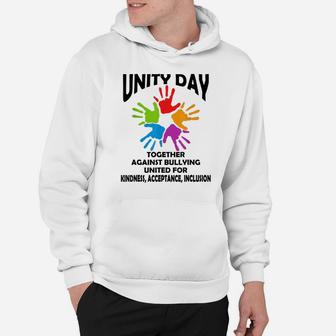 Choose Kindness Be Kind Orange Anti-Bullying Unity Day Gift Hoodie | Crazezy
