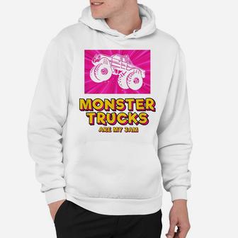 Cool Colorful Monster Truck Are My Jam Hoodie | Crazezy