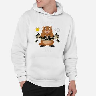 Cute Happy Groundhog Day Event Awesome Gift Hoodie - Seseable