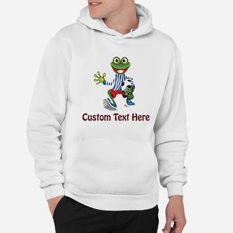Cute Rascals Frog Soccer Player Hoodie | Crazezy