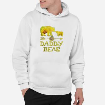 Daddy Bear Mothers Day Sunflower Family Gift Hoodie | Crazezy AU