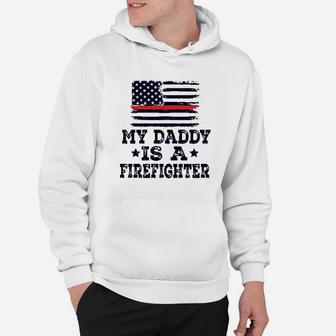Daddy Is A Firefighter Hoodie | Crazezy CA