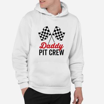 Daddy Pit Crew Racing Party Hoodie | Crazezy