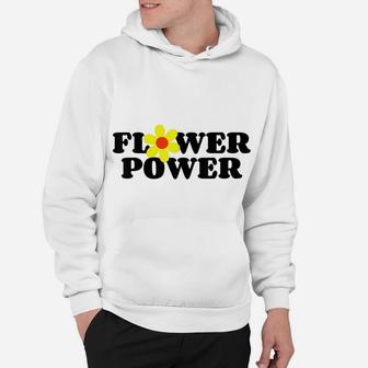Daisy Flower Power 70S Style Hippie Inspired Hoodie | Crazezy UK