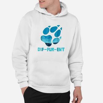 Dif Fur Ent Wolf Dog Paw Hoodie | Crazezy CA