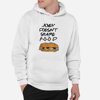 Doesnt Share Food Burgers Hoodie | Crazezy UK
