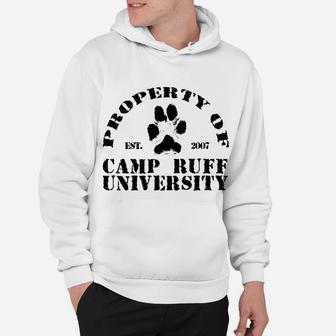 Dog Lover, Camp Ruff, Men, Women, Dog Park Apparel Hoodie | Crazezy DE
