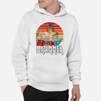 Drummer Musician Drumming Drums Percussion Player Hoodie | Crazezy