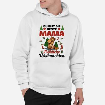 Du Bist Die Beste Mama Hoodie - Seseable