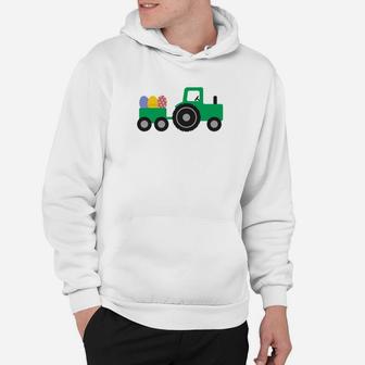 Easter Egg Hunt Tractor Truck For Kids Boy Or Girl Hoodie - Thegiftio UK