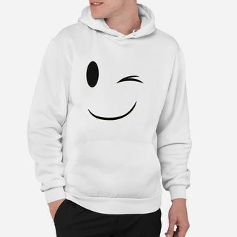 Emoticon Big Smile Face Youth Hoodie | Crazezy