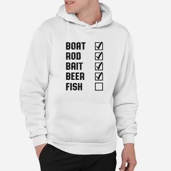 Fishing List Hoodie | Crazezy UK