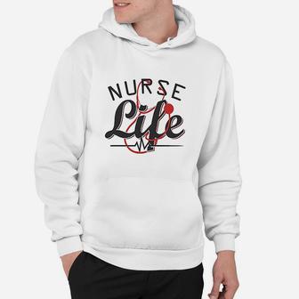 Funny Nurse Life Royaltee Medical And Hospital Collection Hoodie | Crazezy CA