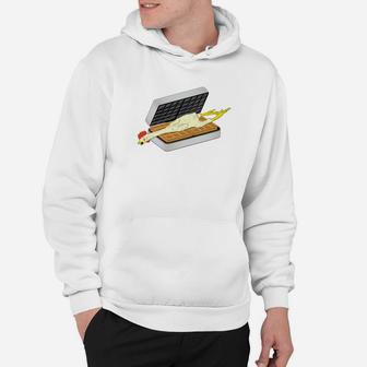 Funny Rubber Chicken And Waffles Comedy Hoodie - Thegiftio UK