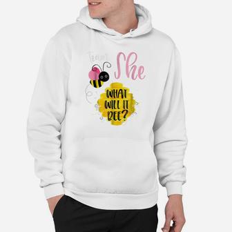 Gender Reveal Team She Shirt Girl What Will It Bee Or He Tee Hoodie | Crazezy