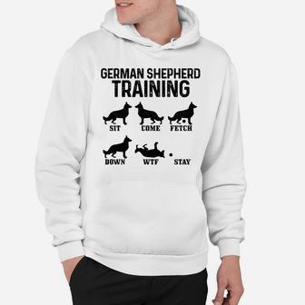 German Shepherd Training Funny Dog German Shepherd Mom Dad Hoodie | Crazezy UK
