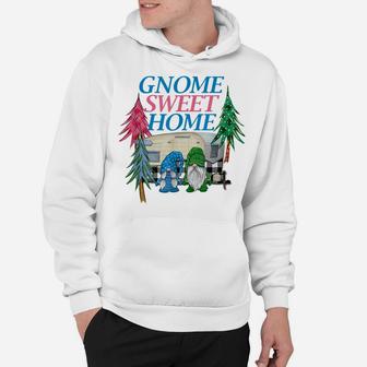 Gnome Sweet Home Christmas Camper Camping Tee Hoodie | Crazezy AU