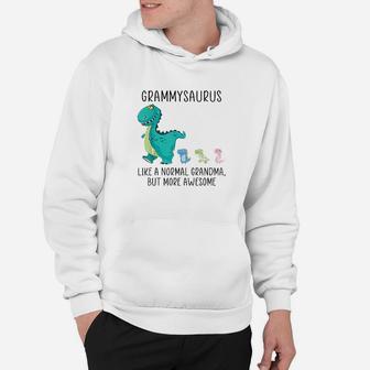 Grammysaurus Like A Normal Grandma But More Awesome Hoodie | Crazezy