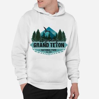 Grand Teton National Park Wyoming Usa Vacation Souvenir Sweatshirt Hoodie | Crazezy