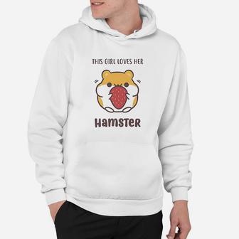 Hamster And Strawberry Hoodie | Crazezy CA