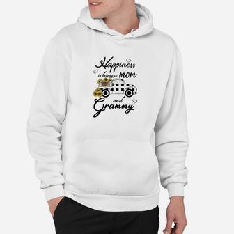 Happiness Is Being A Mom And Grammy Hoodie | Crazezy