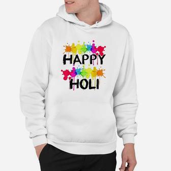 Happy Holi Indian Spring Festival Of Colors Hoodie | Crazezy CA