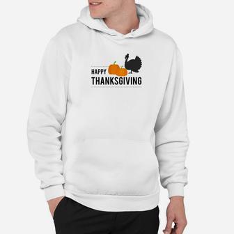 Happy Thanksgiving Turkey Thanksgiving Hoodie - Thegiftio UK