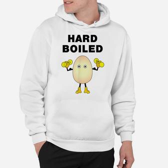 Hard Boiled Funny Cook And Body Builder Hoodie | Crazezy