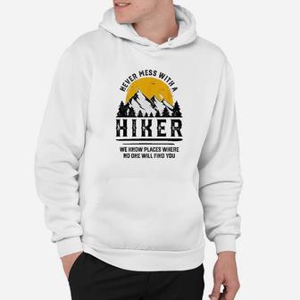 Hiker Hiking Lover Outdoor Hoodie | Crazezy