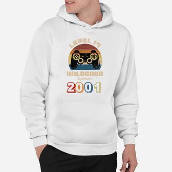 I Was Born In 2001 My Level 19 Is Unlocked From Now On In September Of 2020 Hoodie - Thegiftio UK