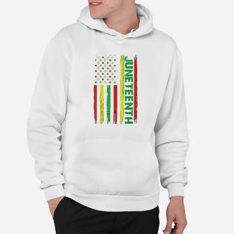 Juneteenth In A Flag Hoodie | Crazezy CA