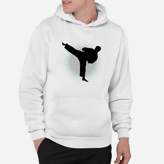 Karate Martial Arts Silhouette Sports Youth Hoodie | Crazezy DE