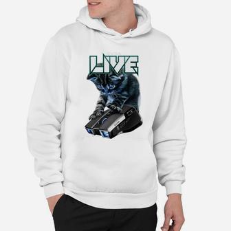 Kitty Cat Gaming Hoodie | Crazezy