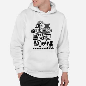 Leben Besser Mit Hunde- Hoodie - Seseable