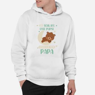 Lustiges Papa Hoodie mit Bär Motiv – Perfektes Geschenk zum Vatertag - Seseable