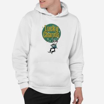 Luv Lucky Charms Lucky The Leprechaun Retro Cereal Hoodie - Thegiftio UK