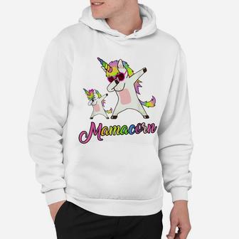Mamacorn Funny Unicorn Mommy Unicorn Girl And Mother Hoodie | Crazezy CA