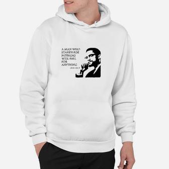 Man Who Stands For Nothing Fall For Anything Hoodie | Crazezy DE