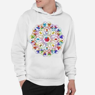 Mandala Flower Ornament Jigsaw Autism Puzzle Hoodie | Crazezy UK