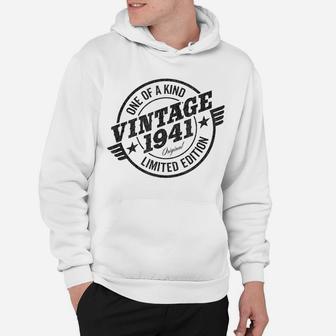 Mens 80 Year Old Car Lover Vintage Classic Car 1941 80Th Birthday Hoodie | Crazezy DE