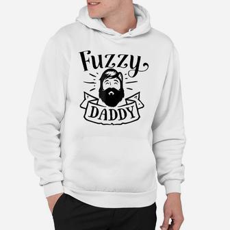 Mens Fuzzy Daddy Funny Shirt For Hipster Beard Father Dad Hoodie | Crazezy
