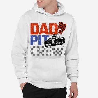 Mens Race Car Themed Birthday Party Gift Dad Pit Crew Costume Hoodie | Crazezy UK