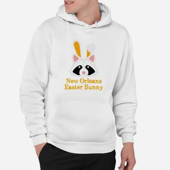 New Orleans Easter Bunny Raccoon Gift Hoodie - Thegiftio UK