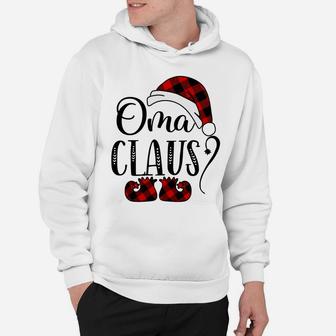 Oma Claus Christmas - Grandma Gift Hoodie | Crazezy DE