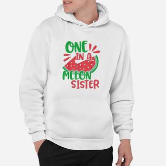 One In A Melon Sister Watermelon Hoodie | Crazezy UK
