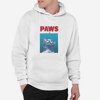 Paws Funny Cat For Cat Lovers Hoodie | Crazezy