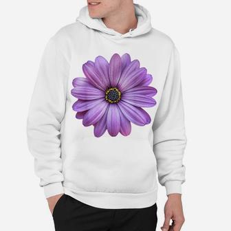 Pink Purple Flower Daisy Floral Design For Women Men - Daisy Hoodie | Crazezy DE