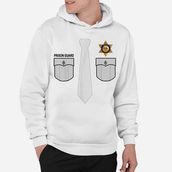 Prison Guard Correctional Officer Police Costume Funny Gift Hoodie | Crazezy UK