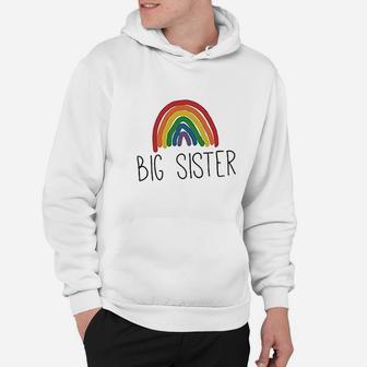 Rainbow Big Sister Hoodie | Crazezy UK